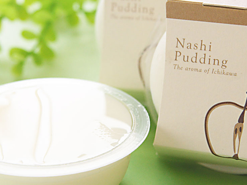 いちかわ梨プリン