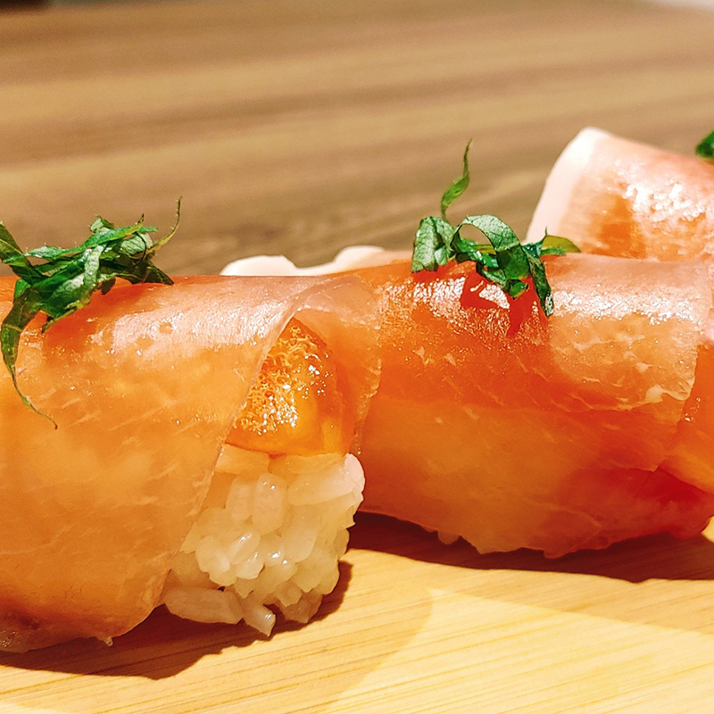 市川トマトの握り寿司