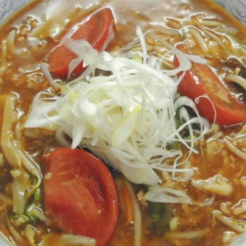 トマト黒酢スーラーメン