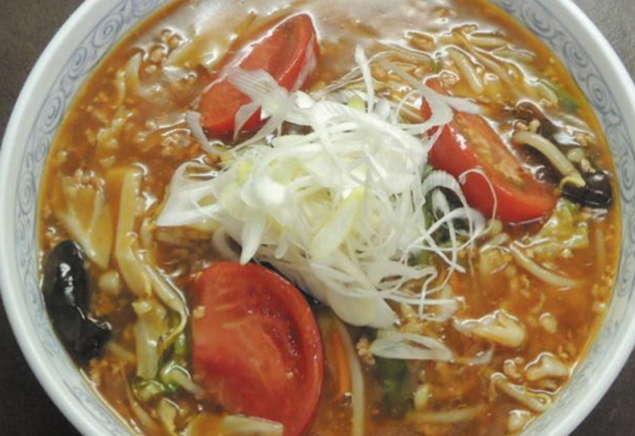 トマト黒酢スーラーメン